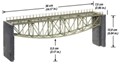 Стальной мост 360мм NOCH H0 (67027)